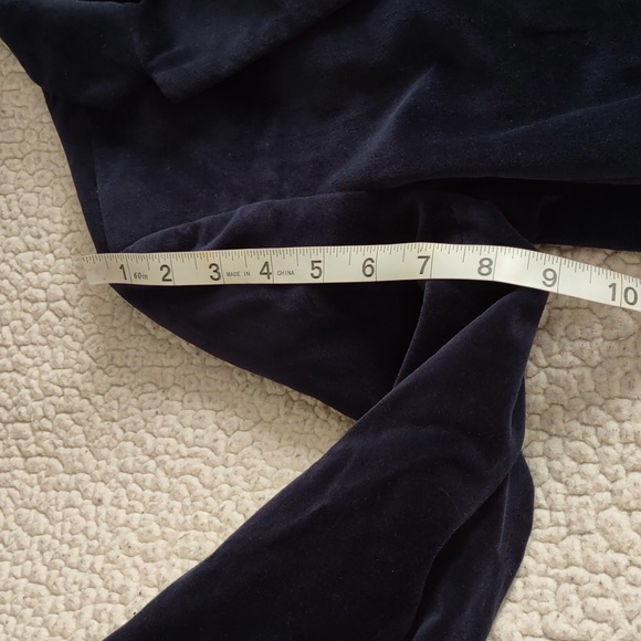 Maison Zadig & Voltaire #1 Size 36 Blue Velvet Blazer Jacket - Picture 9 of 16